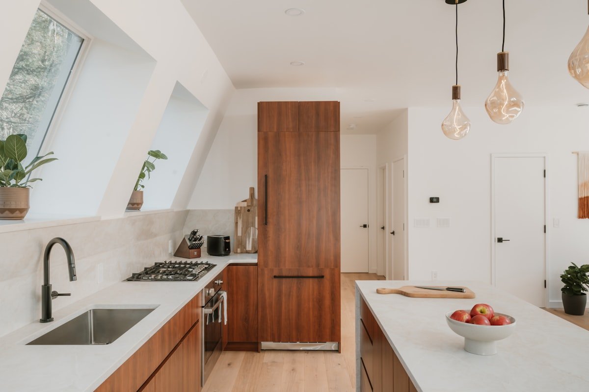 Modern kitchen interior