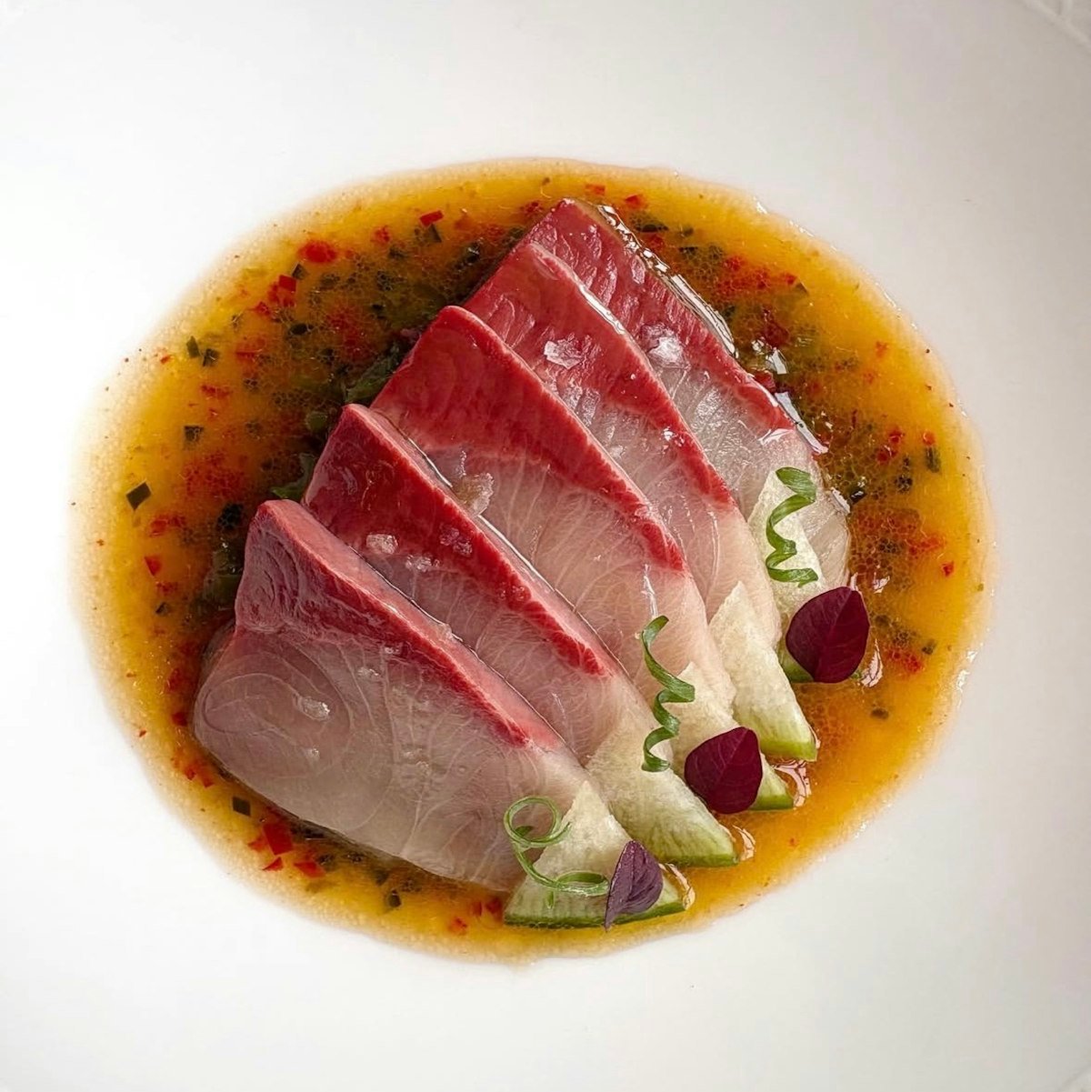 A plated dish at Nami