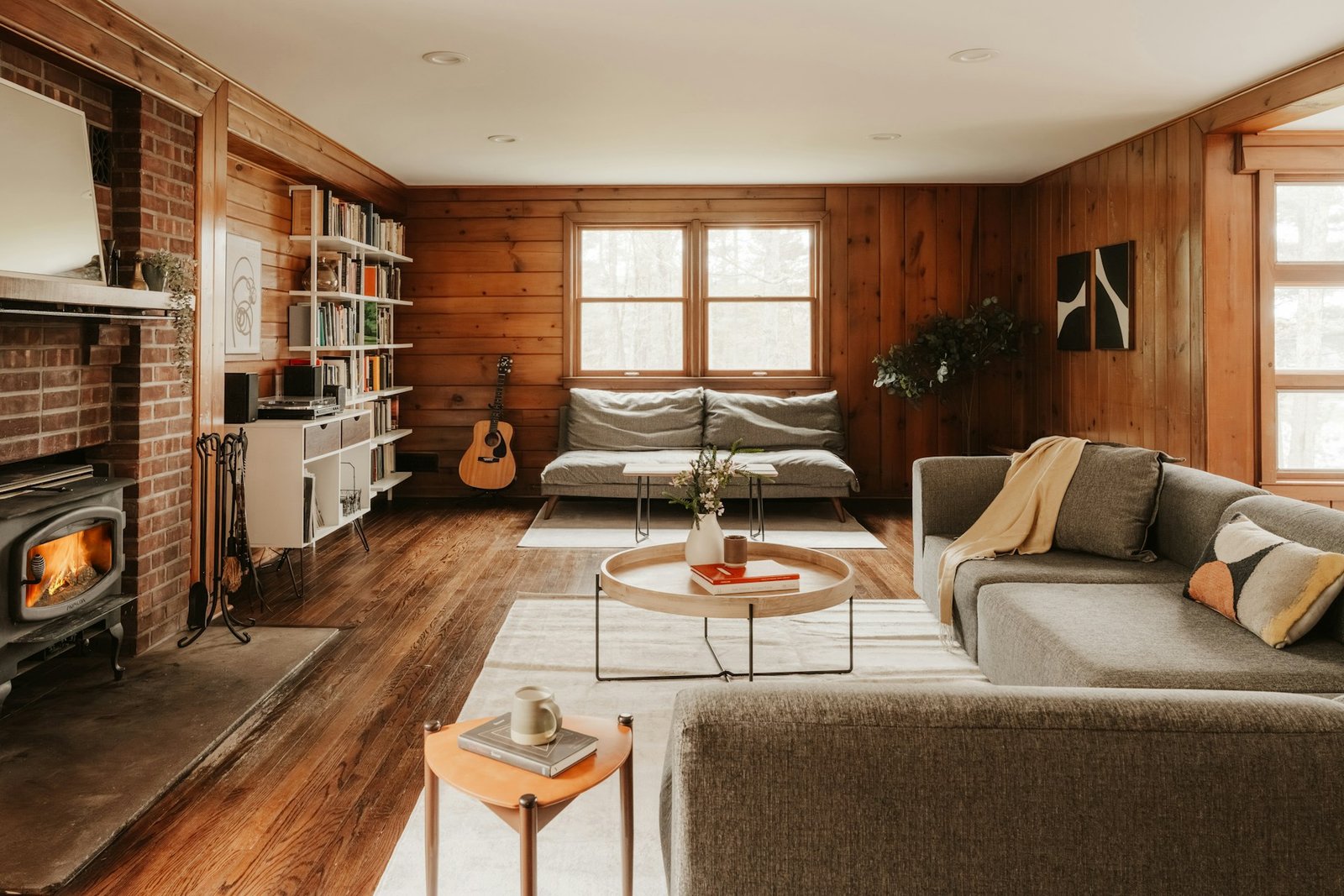 Cozy living room at a Tidewell property